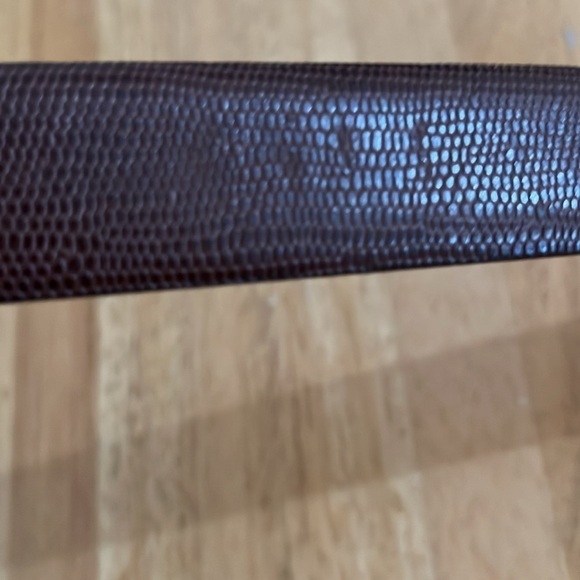 Vintage Men’s Leather Embossed Brown Belt Made In Argentina 44.5 Inches Long - Picture 6 of 6